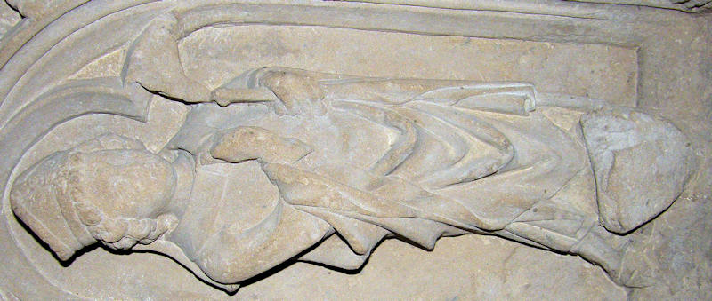 Germany Bad Munstereifel - St Chrysantheus and Daria Gotfried von Berheim 1335 weeper